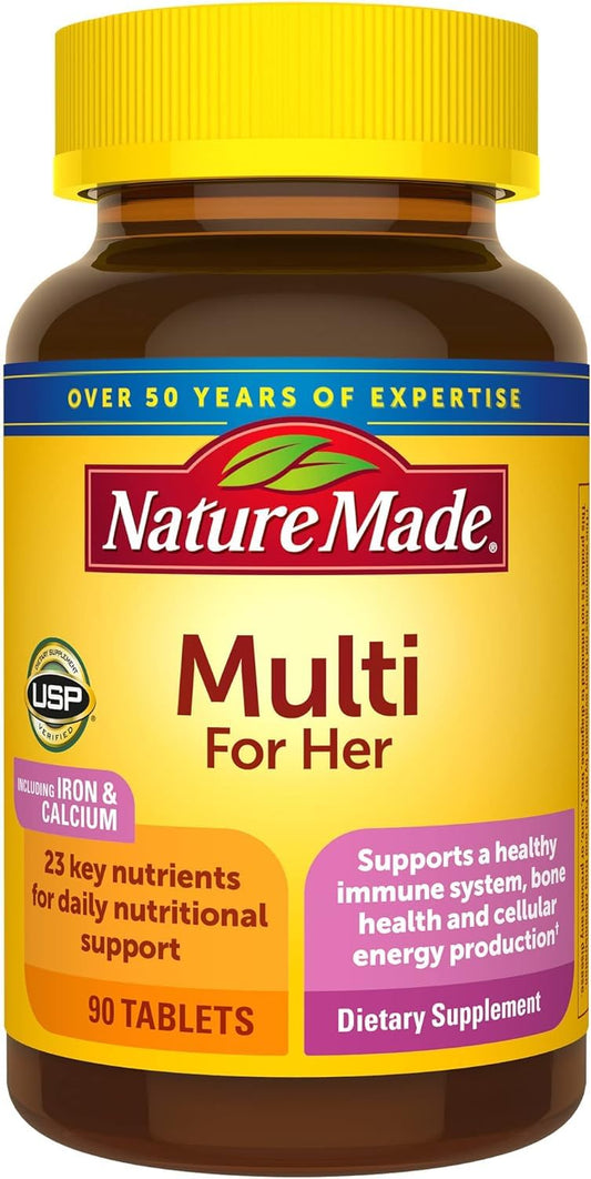 Nature Made Multivitamin For Her – 270-day supply from 3x90 tablets
