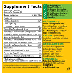 Energy metabolism concept with Nature Made Multivitamin Gummies