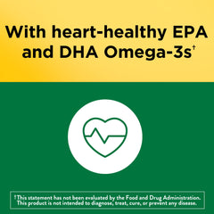 Gluten-free label on Nature Made multivitamin Omega-3 gummies
