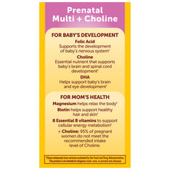 Two bottles showing 60-day supply of Nature Made Prenatal supplements