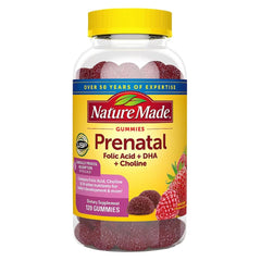 Nature Made Prenatal Gummies Berry flavor 120-count front view