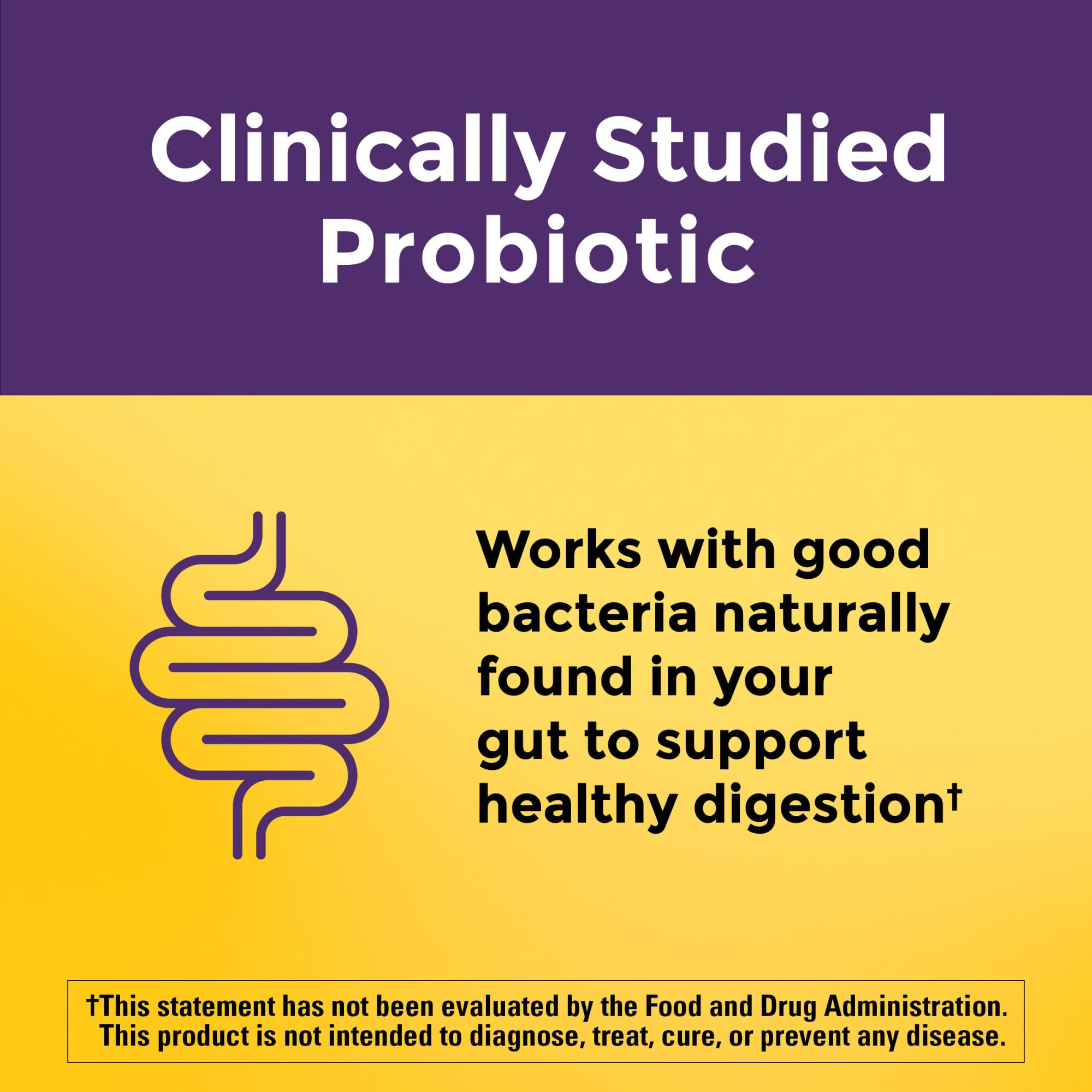 Shelf-stable Nature Made probiotics gummies