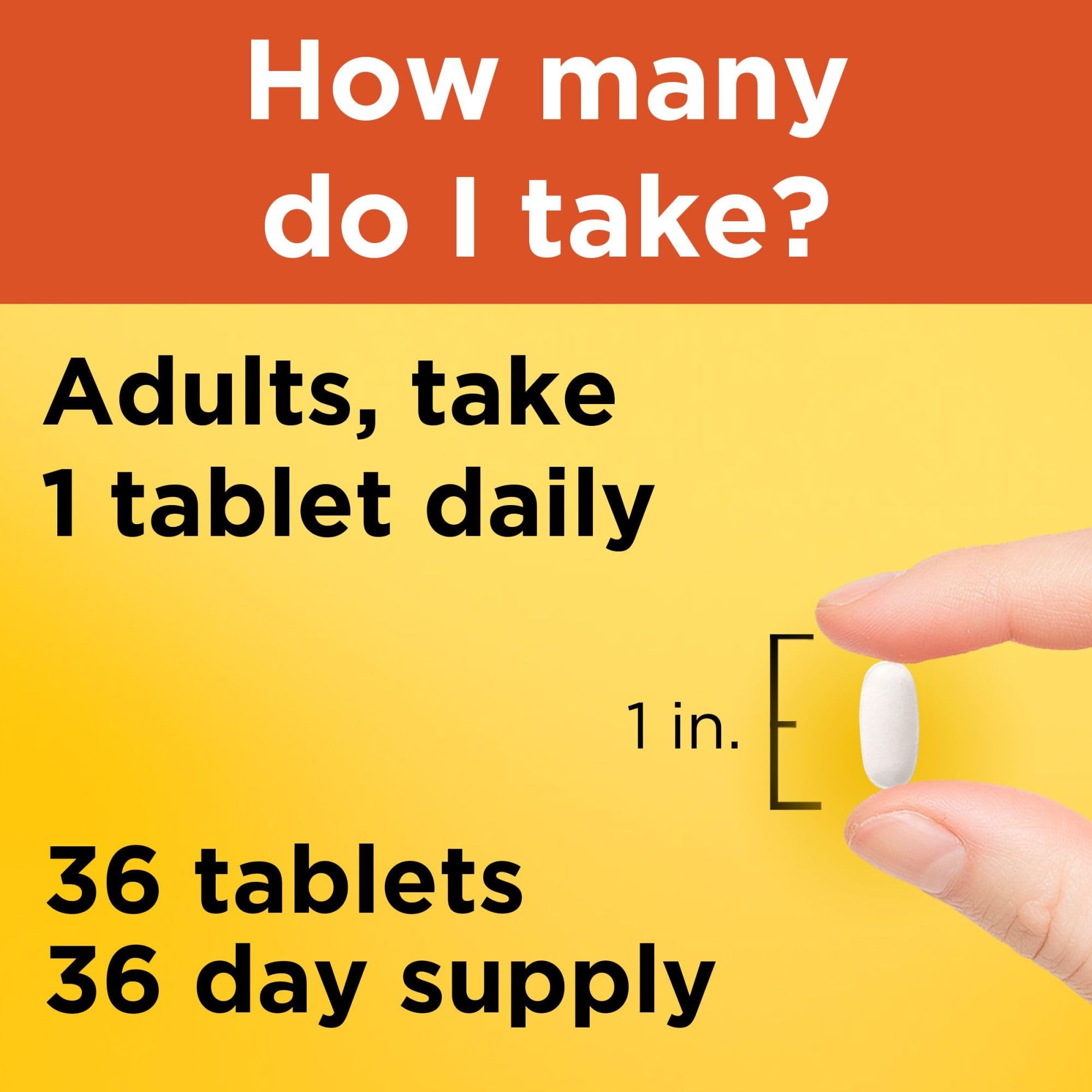 Close-up label on Nature Made SAM-e Complete 400 mg bottle
