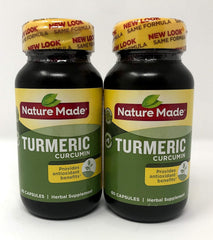 Nature Made Turmeric Curcumin 500 mg – 60 capsules, Pack of 2