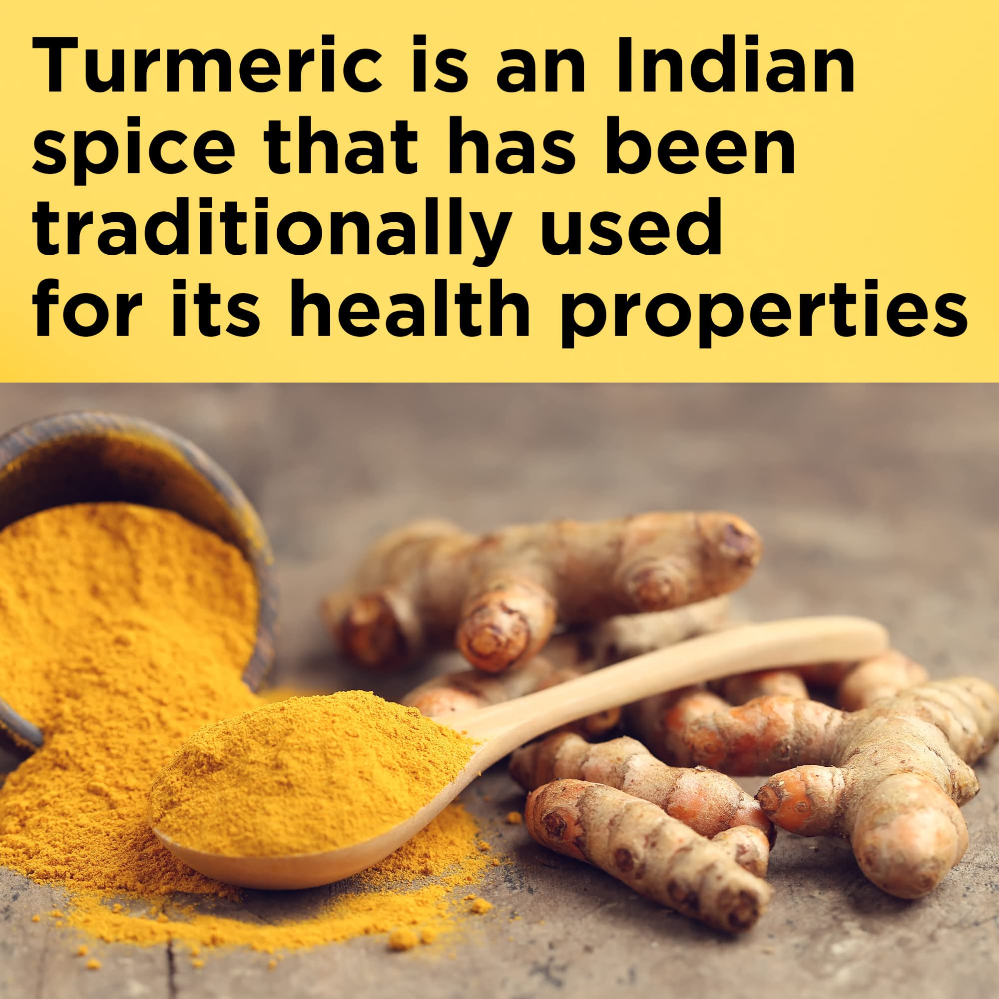 Box packaging for Nature Made Turmeric Curcumin 500 mg 120-count