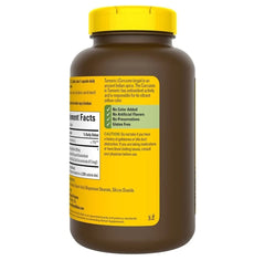 Supplement facts panel for Nature Made Turmeric Curcumin 500 mg