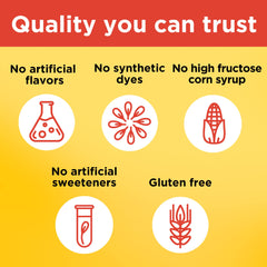 Gluten-free badge on Nature Made Vitamin C Gummies packaging