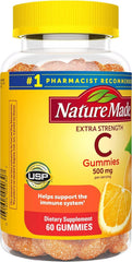 Product label with 60 gummies per bottle