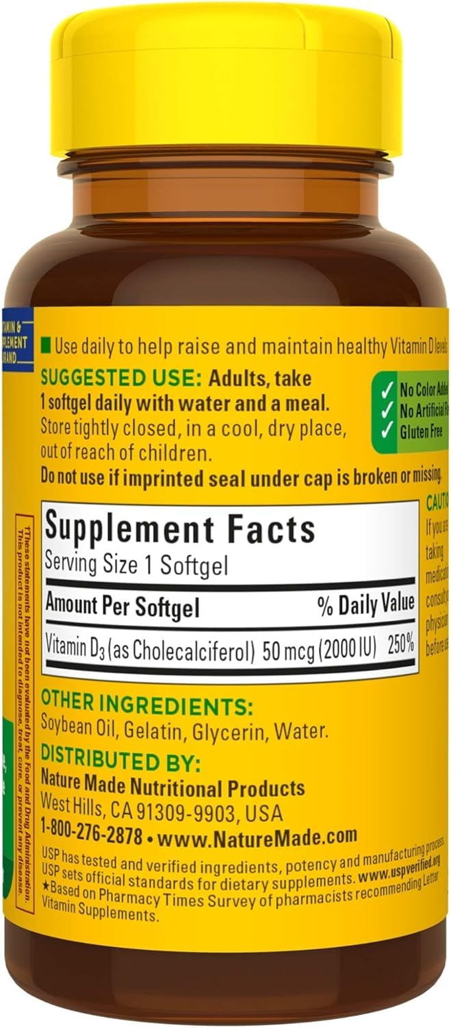 Softgels with a glass of water for serving suggestion