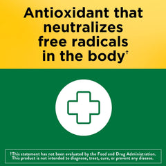 Vitamin E 400 IU antioxidant support packaging from Nature Made