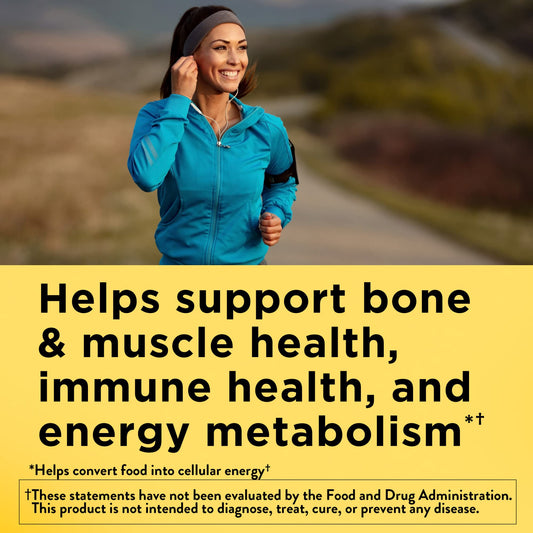 Nutrition facts and 35-day supply note on Nature Made gummies