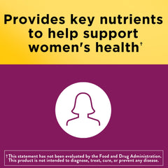 Front view of Nature Made Women's Multivitamin Gummies bottle