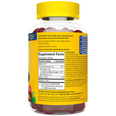 Made in USA packaging note for Nature Made melatonin gummies