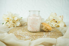 Nature Packaged packaging and label design keeps your salts fresh and easy to store.