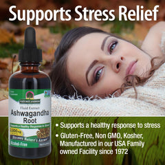 Herbal supplement packaging showing 2oz bottle