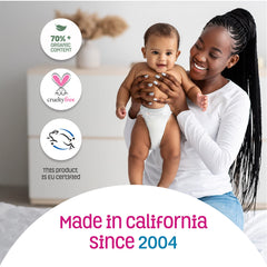 Tear-free and sulfate-free baby wash label