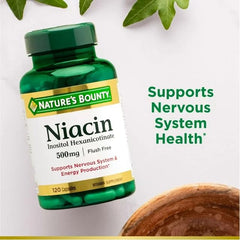 Bottle label showing daily serving size of 500 mg