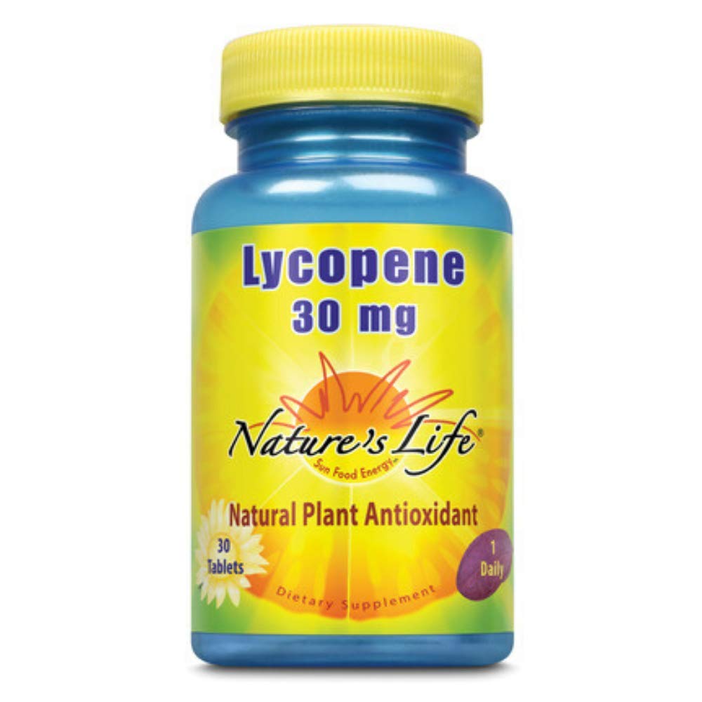 Nature's Life Lycopene 30 mg bottle - 30 count