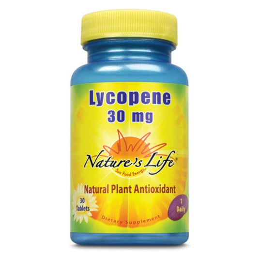 Nature's Life Lycopene 30 mg bottle - 30 count