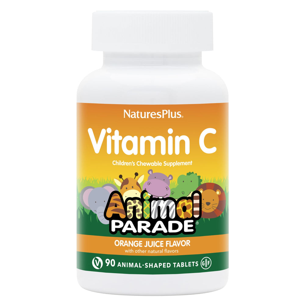 Nature's Plus Animal Parade Vitamin C kids orange flavor hero image