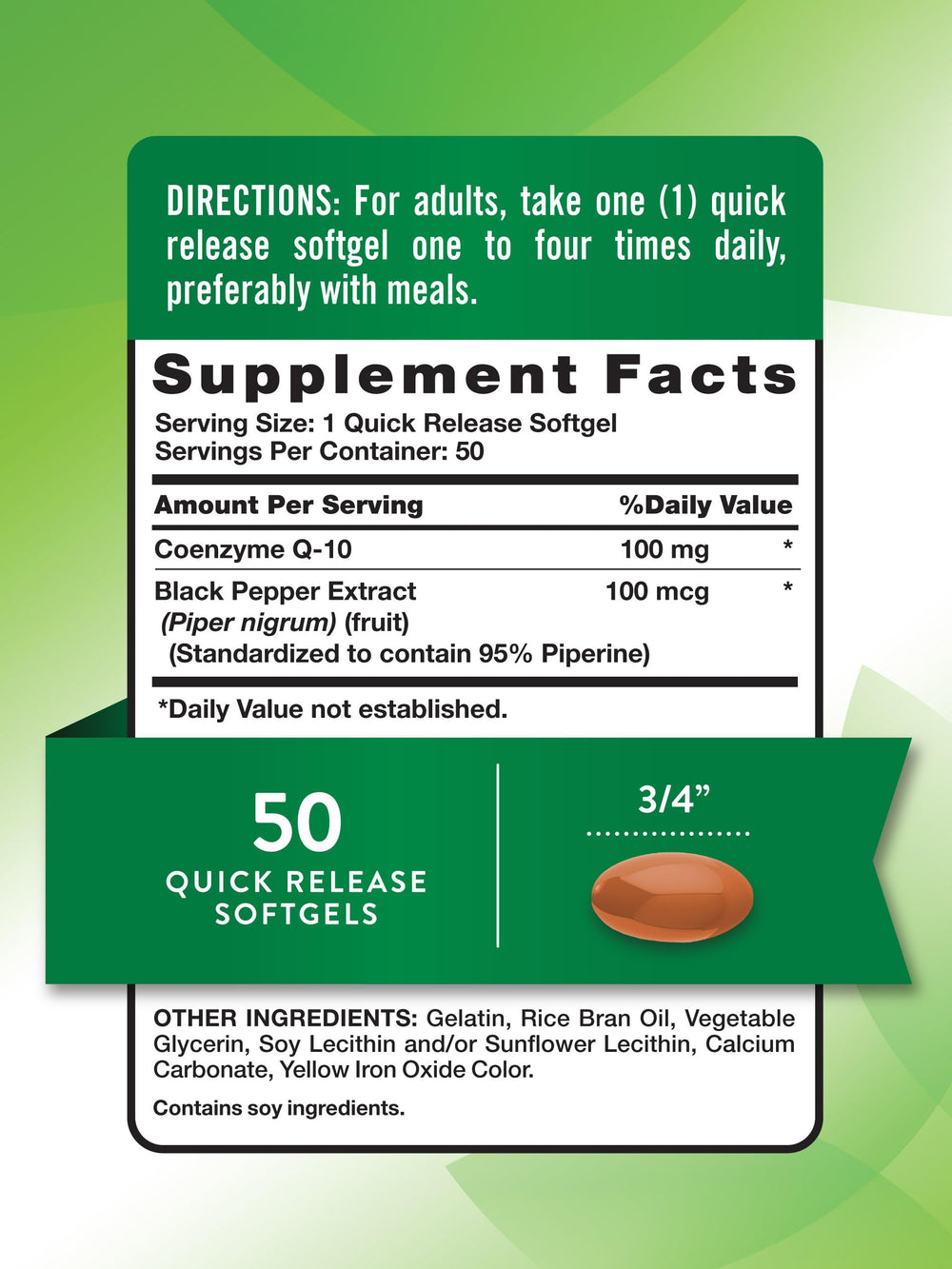 Non-GMO and Gluten Free labeling on product packaging