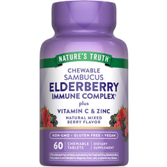 Nature's Truth Elderberry Immune Complex bottle label