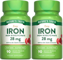 Nature's Truth iron supplement bottle