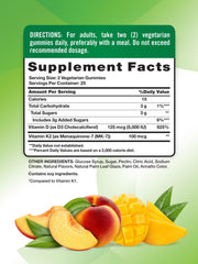 Two Nature's Truth Vitamin D3 + K2 Gummies bottles shown (pack of 2)