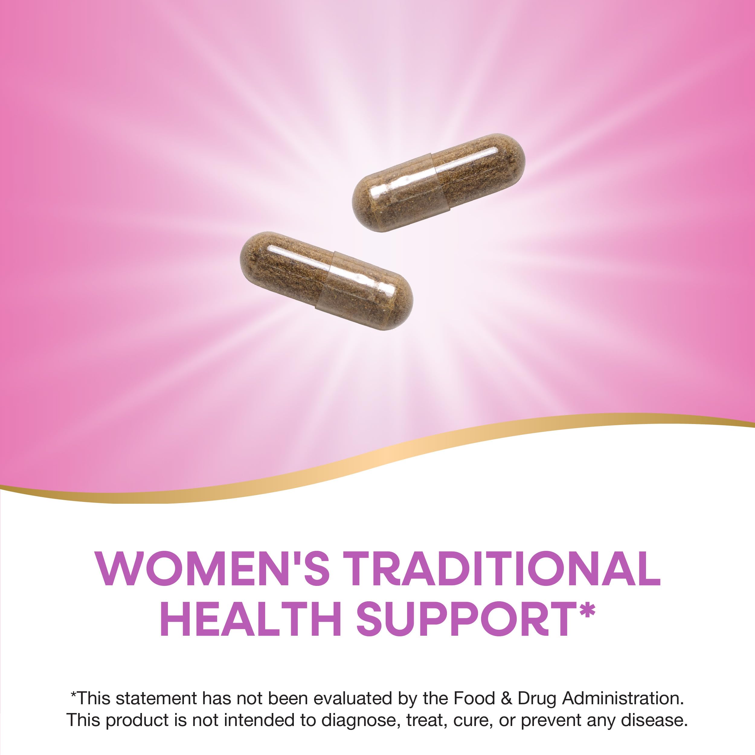Label shows 640 mg raspberry leaf per 2 capsules