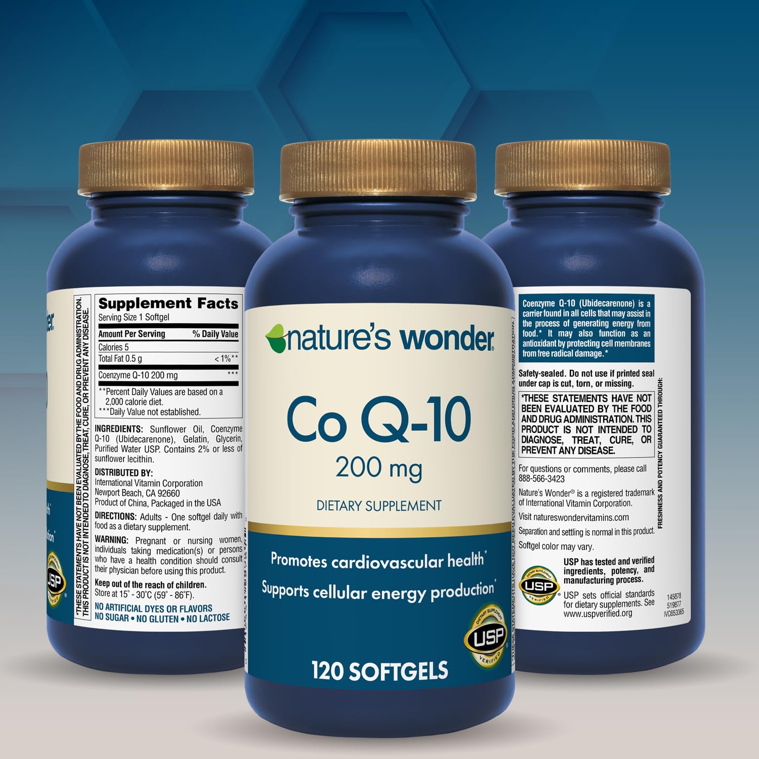 Product shot showing 120 softgels count