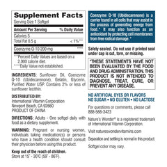 Lifestyle image of a healthy adult with CoQ10 bottle