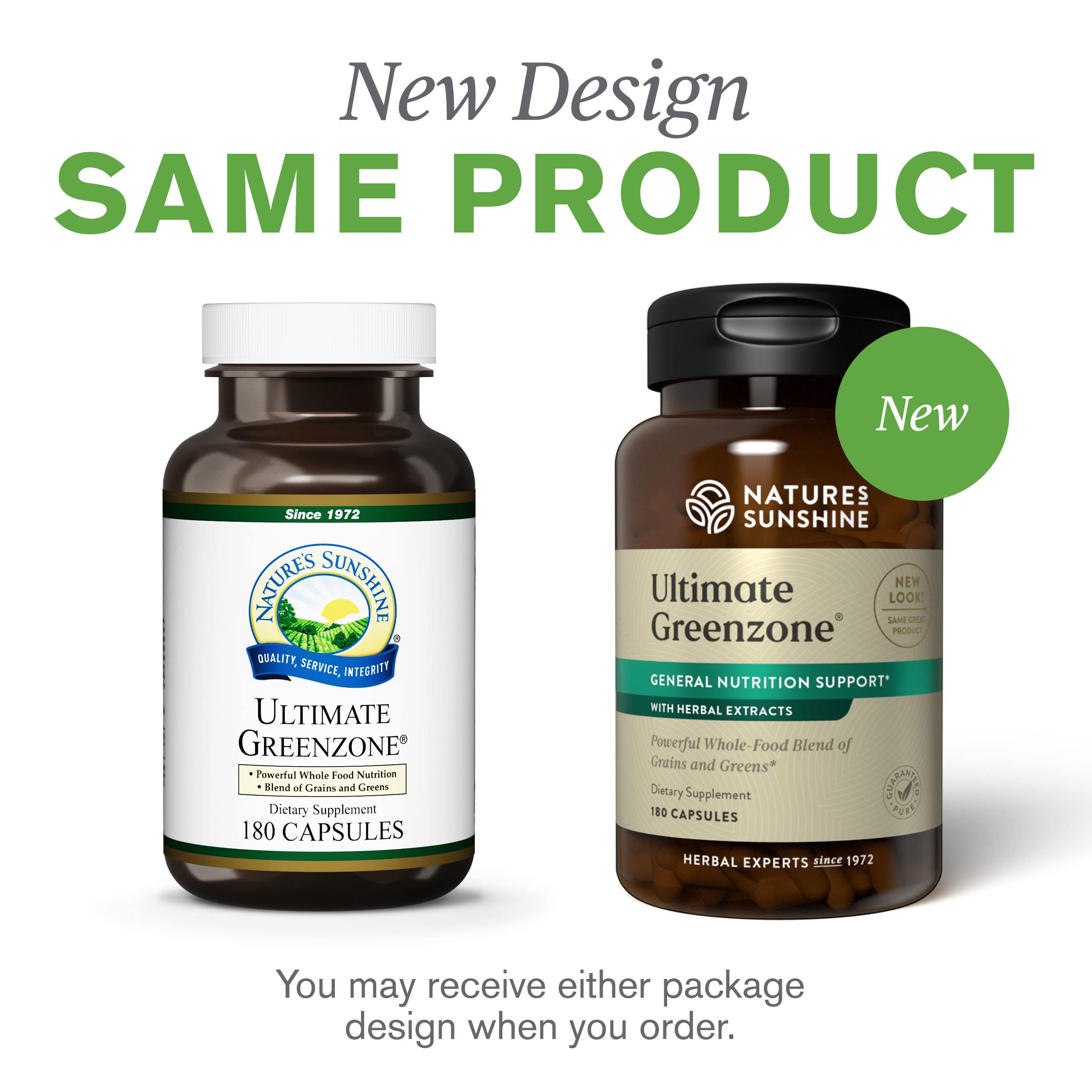 Nature's Sunshine Greenzone product packaging