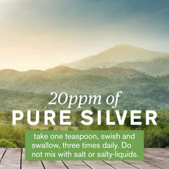 Aqua Sol Technology illustration for Nature's Sunshine Silver Shield Liquid