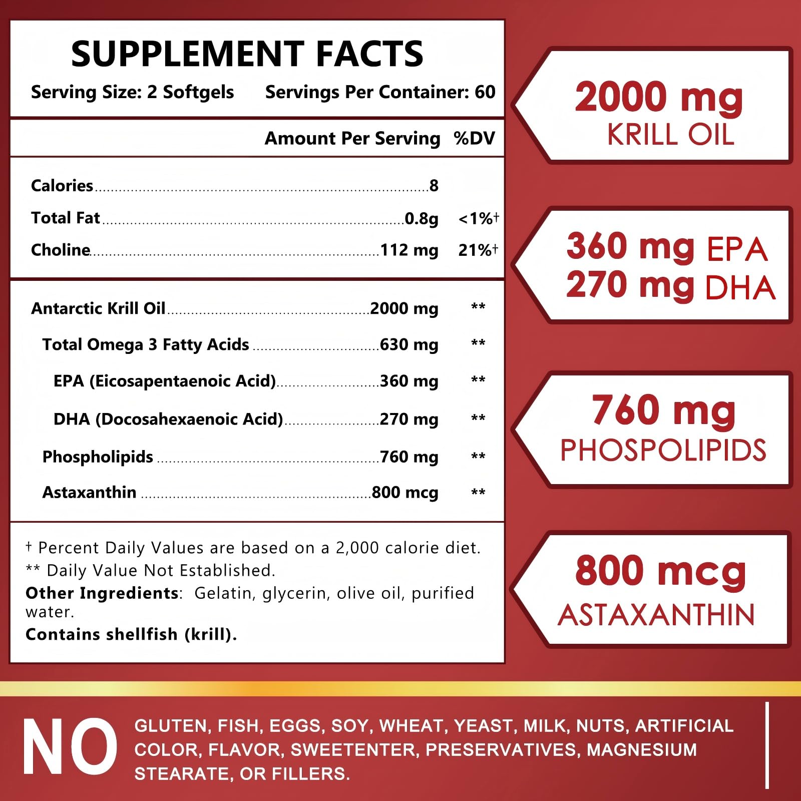 Sustainably sourced krill from Antarctic waters