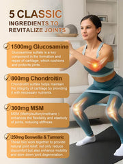 Nature Target label shows vitamins D3 and K2 for bone and joint health