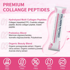 Individual 11g collagen powder packets