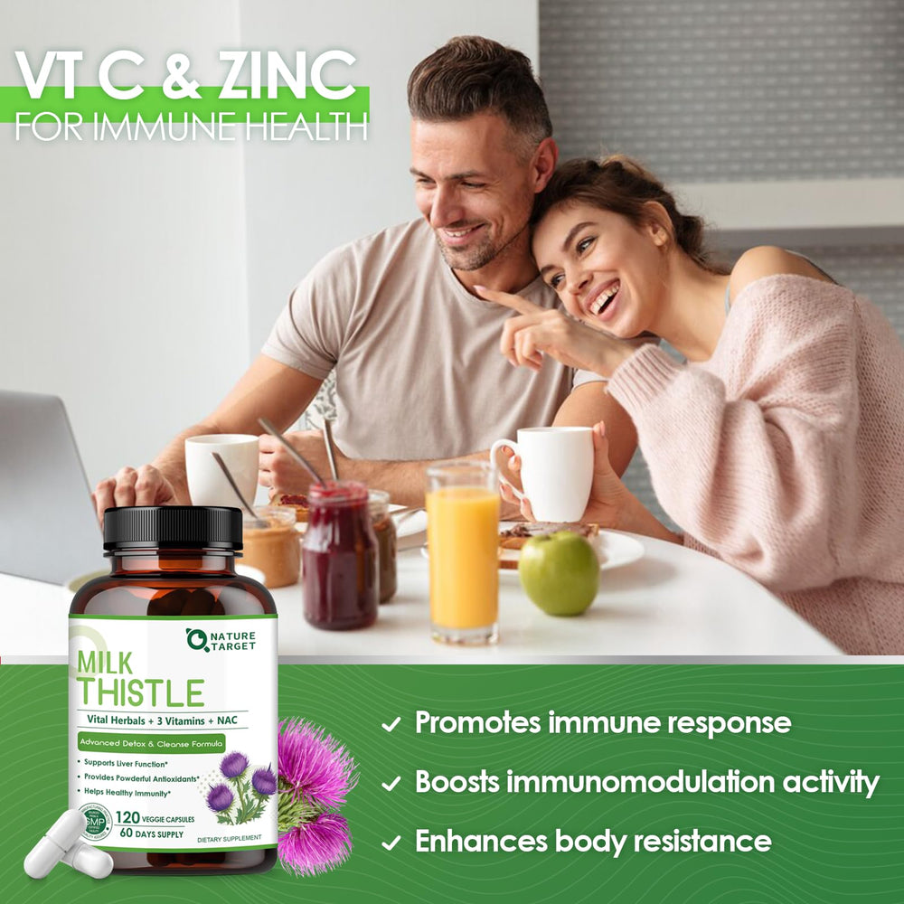Nature Target product packaging showing 120 capsules
