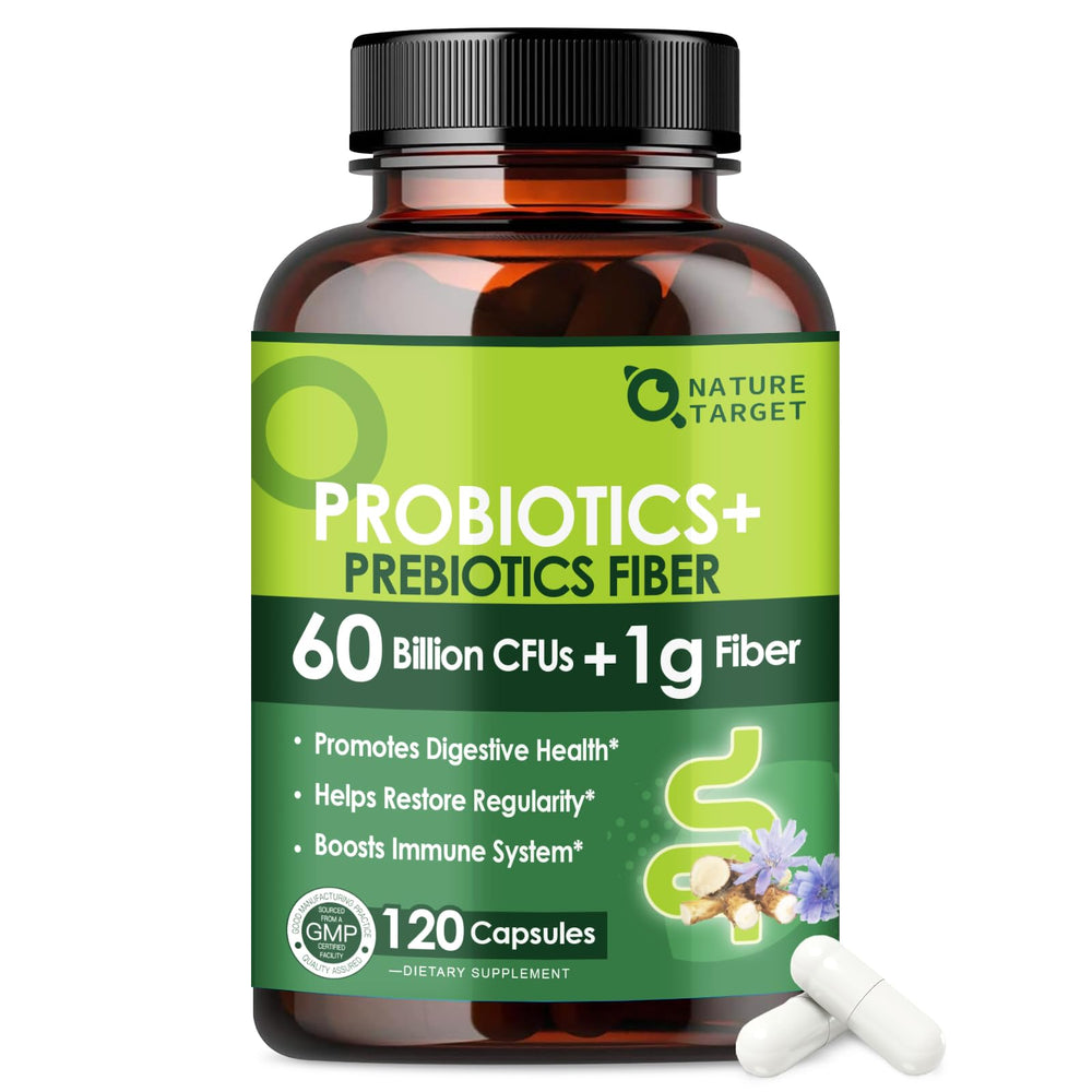 Hero image of Nature Target Prebiotic Fiber with 60B probiotics