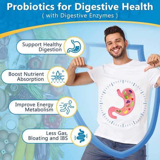 Probiotic formula with 100 Billion CFUs per serving