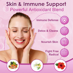 Cranberry, hibiscus and dandelion ingredients for vaginal and urinary tract health