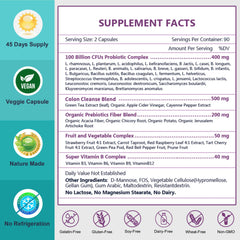 Nature Target Probiotics two-pack packaging box and labels