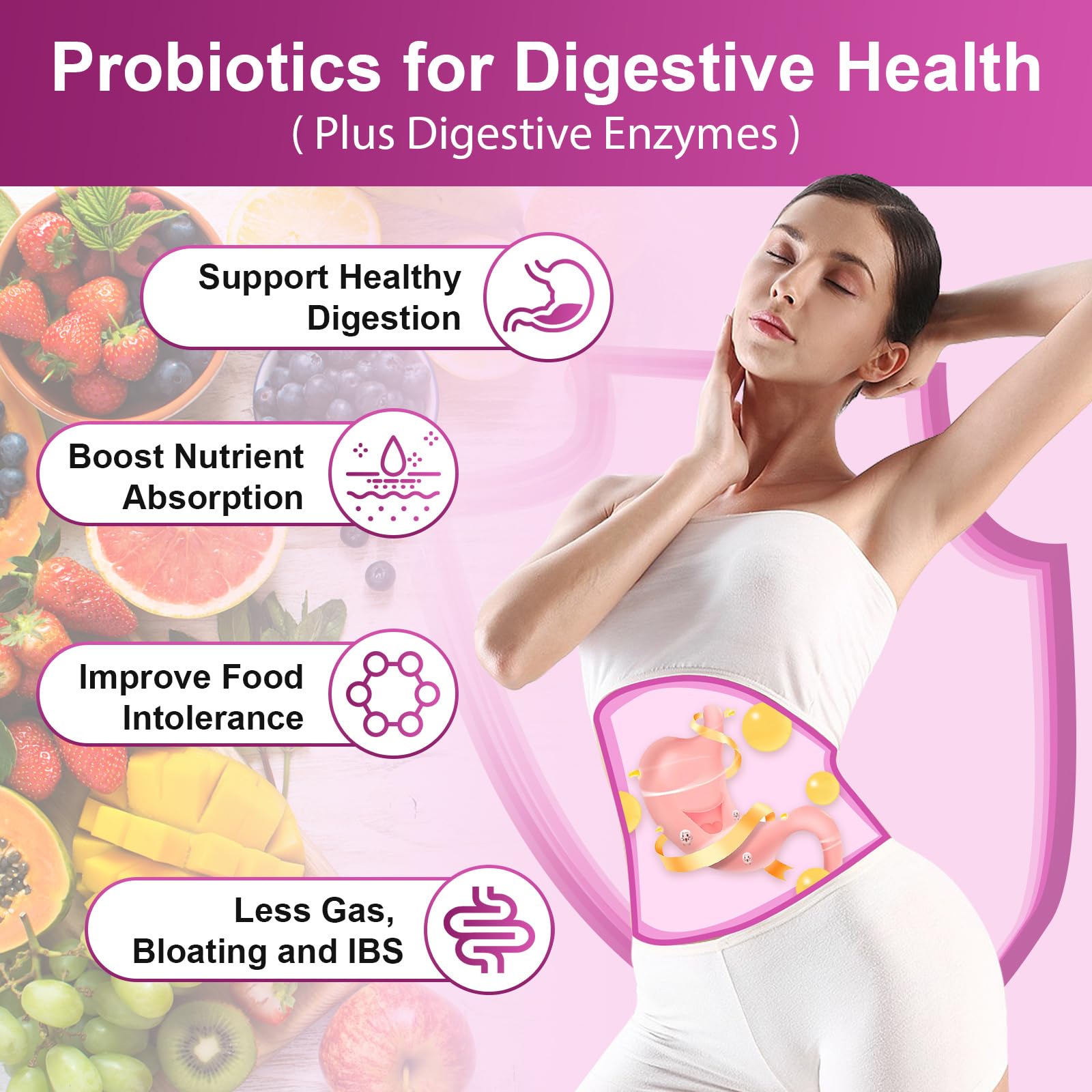 Illustration representing vaginal and urinary tract health with cranberry