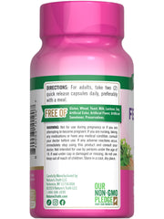 Illustration of using fenugreek capsules for nursing mothers