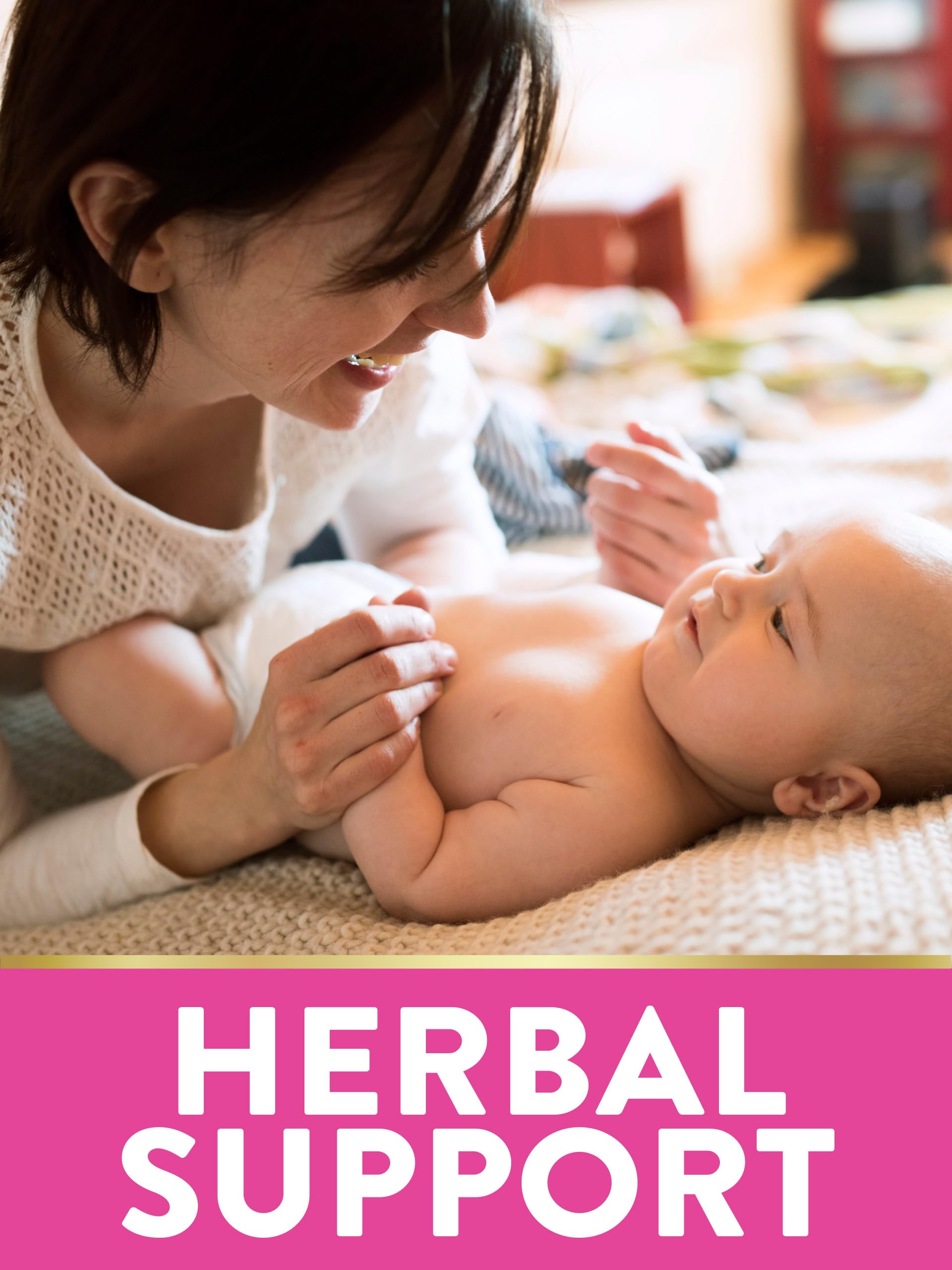 Fenugreek seed supplement ingredients with gluten-free and non-GMO icons