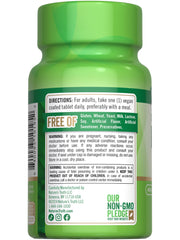 Lifestyle image of adults taking iron supplement