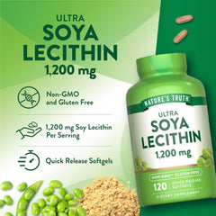 Gluten-free labeling on Nature's Truth soy lecithin