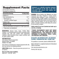 Two-pack Nature's Wonder Melatonin Gummies