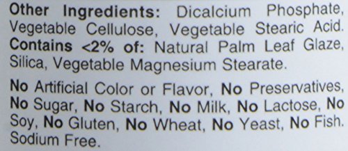 Vegetarian-friendly Nature's Bounty B-12 tablets