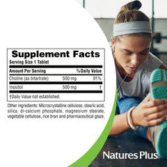 Gluten-free Choline & Inositol supplement packaging