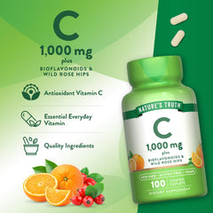 Non-GMO seal on Nature's Truth Vitamin C packaging